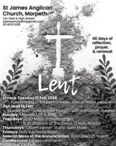 Charcoal Grey Photo Ash Wednesday and Lent Instagram Post