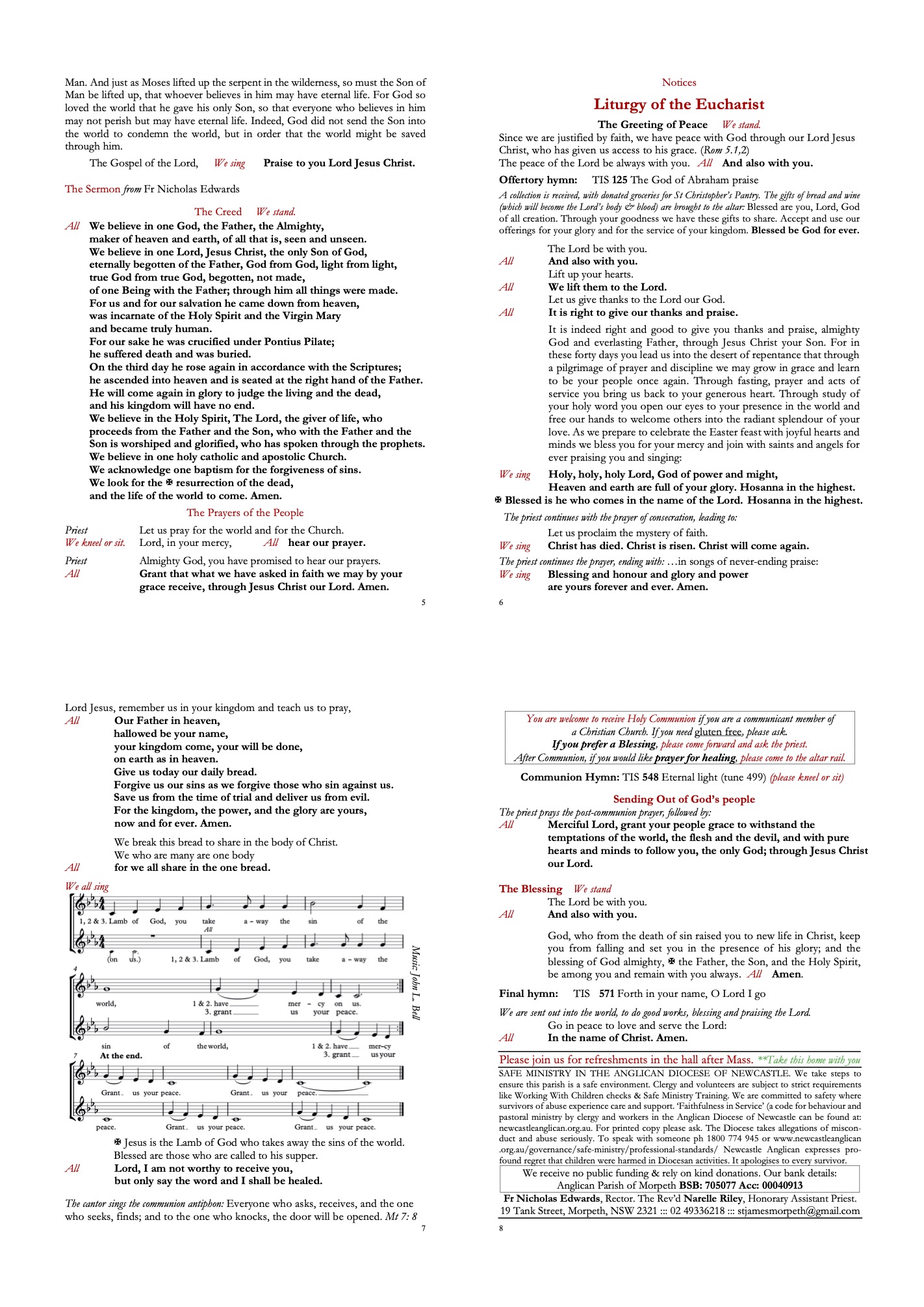 Lent 2 2026 OOS people a4 b