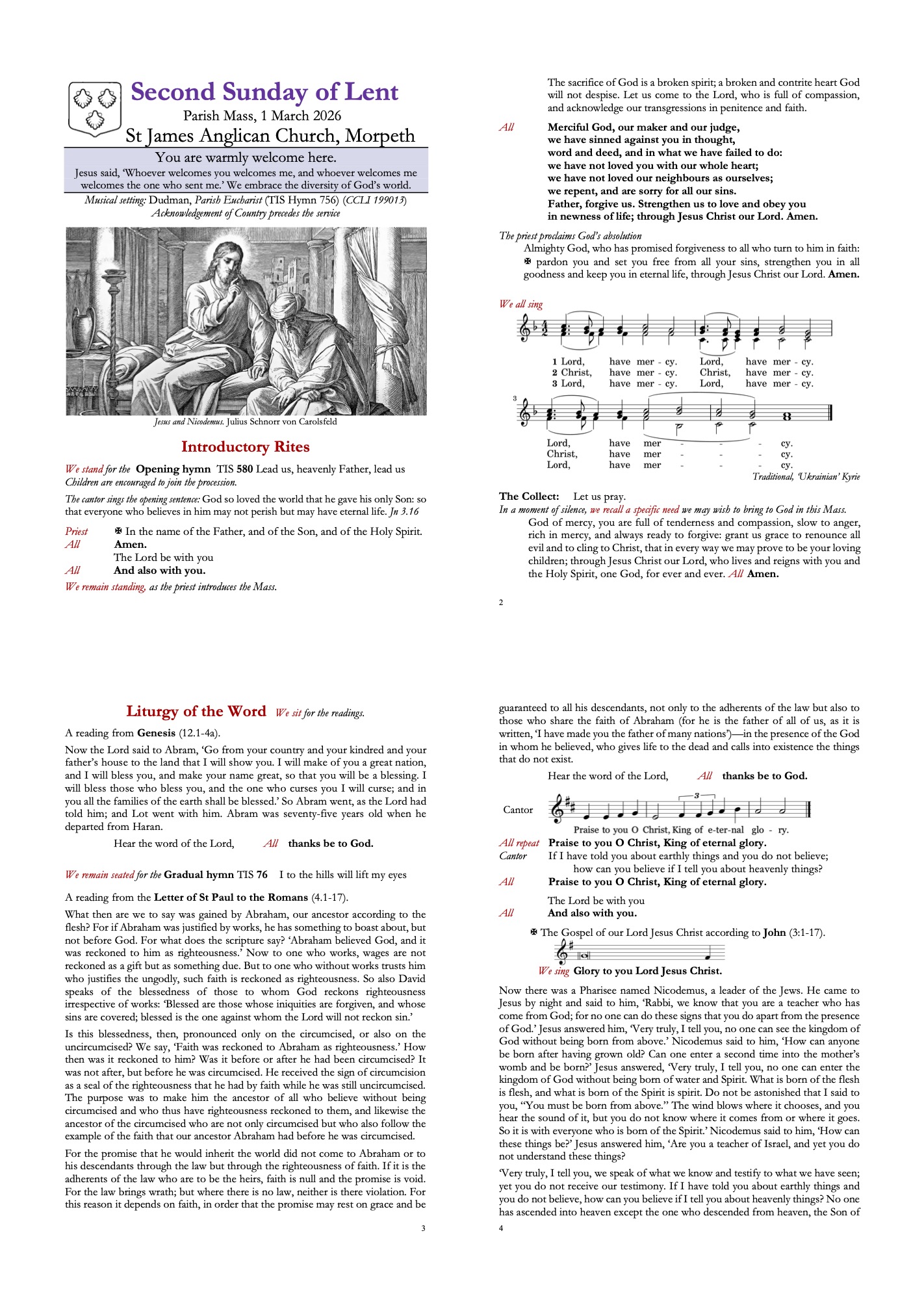 Lent 2 2026 OOS people a4